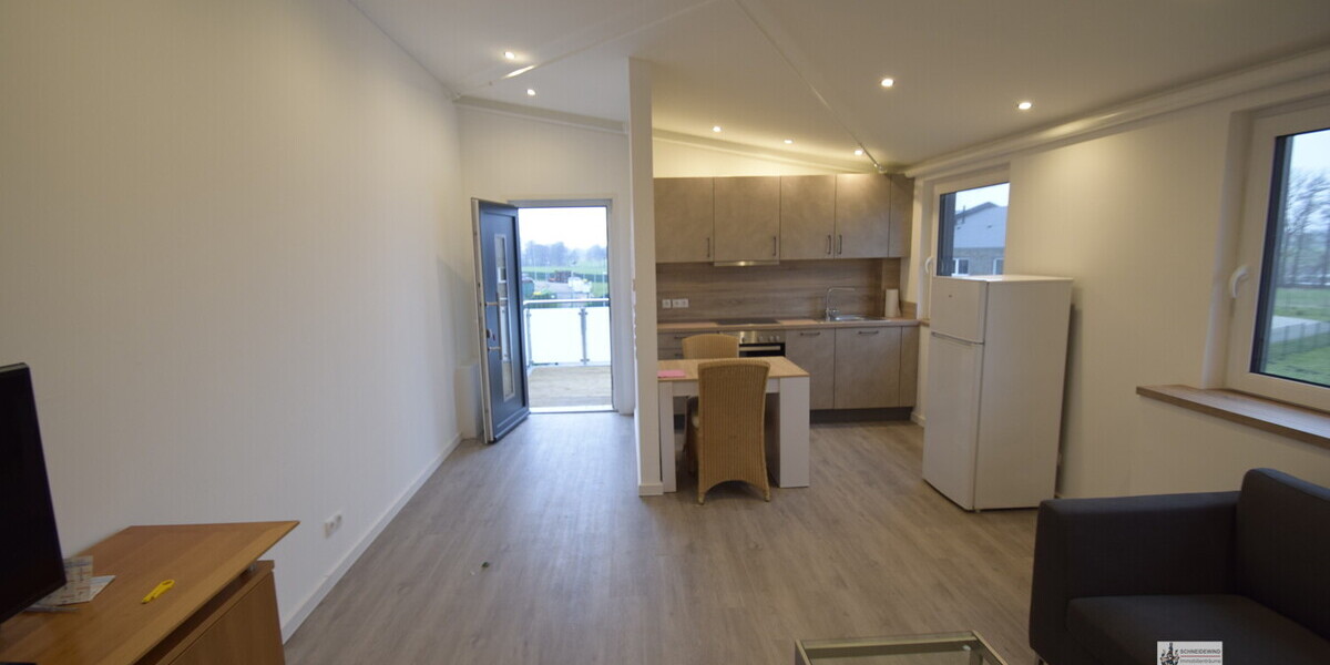 Möblierte Hausmeisterwohnung für einen Single bei 900 Warmmiete Moderne Einrichtung in ruhiger Lage - Gewerbeobjekt Weyhe / Melchiorshausen Melchiorshausen | Angebot:24685456