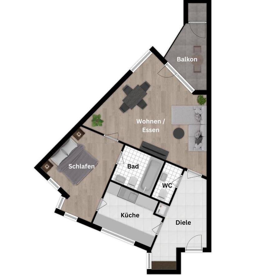 Wohnung Kuppenheim