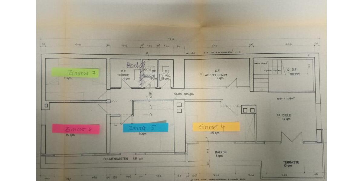Etagenwohnung Ingolstadt - 7 Zimmer, 208 m&sup2;, 410&euro; | Angebot:25163838