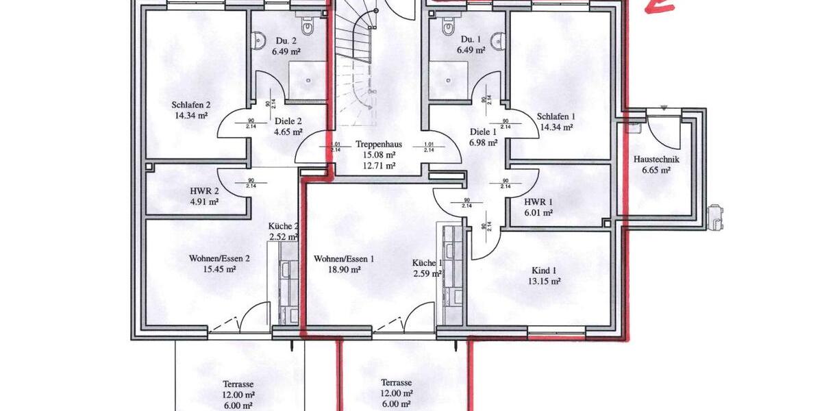 Erdgeschoßwohnung Holstenniendorf - 3 Zimmer, 74 m&sup2;, 850&euro; | Angebot:26663277