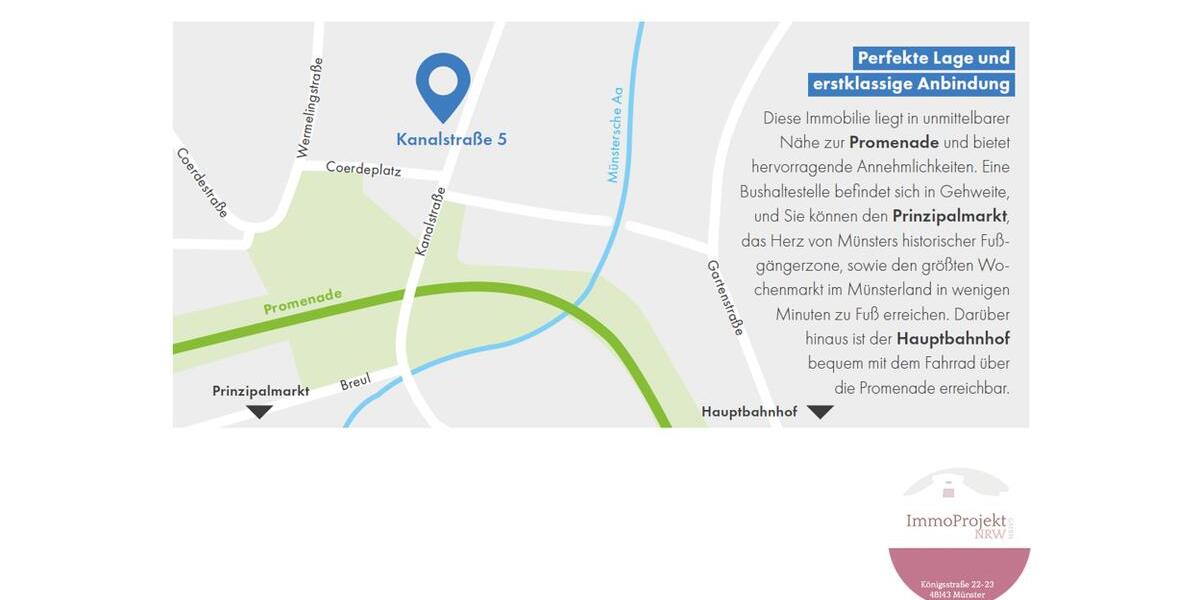 Etagenwohnung Münster Erphoviertel - 4 Zimmer, 86 m&sup2;, 1.700&euro; | Angebot:26297039