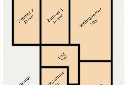 Wohnung Kolkwitz - 4 Zimmer, 72 m&sup2;, 550&euro; | Angebot:24814753
