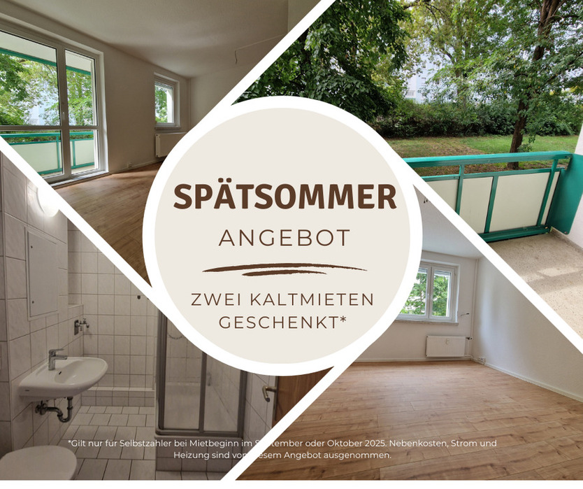 Feiern Sie den Sommerausklang mit einem besonderen Bonus - jetzt zwei Kaltmieten sparen*