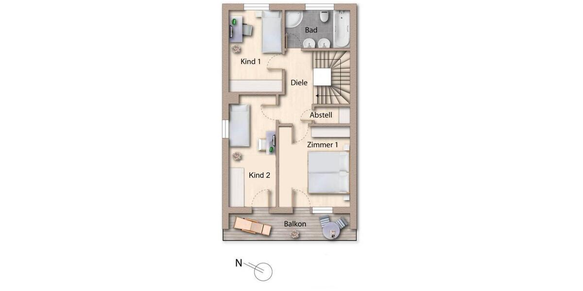 Reihenhaus Vaterstetten Baldham - 5 Zimmer, 164 m&sup2;, 2.450&euro; | Angebot:26052534