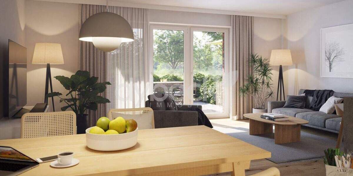 Etagenwohnung Lüneburg Neu Hagen - 3 Zimmer, 93 m&sup2;, 1.440&euro; | Angebot:25697514