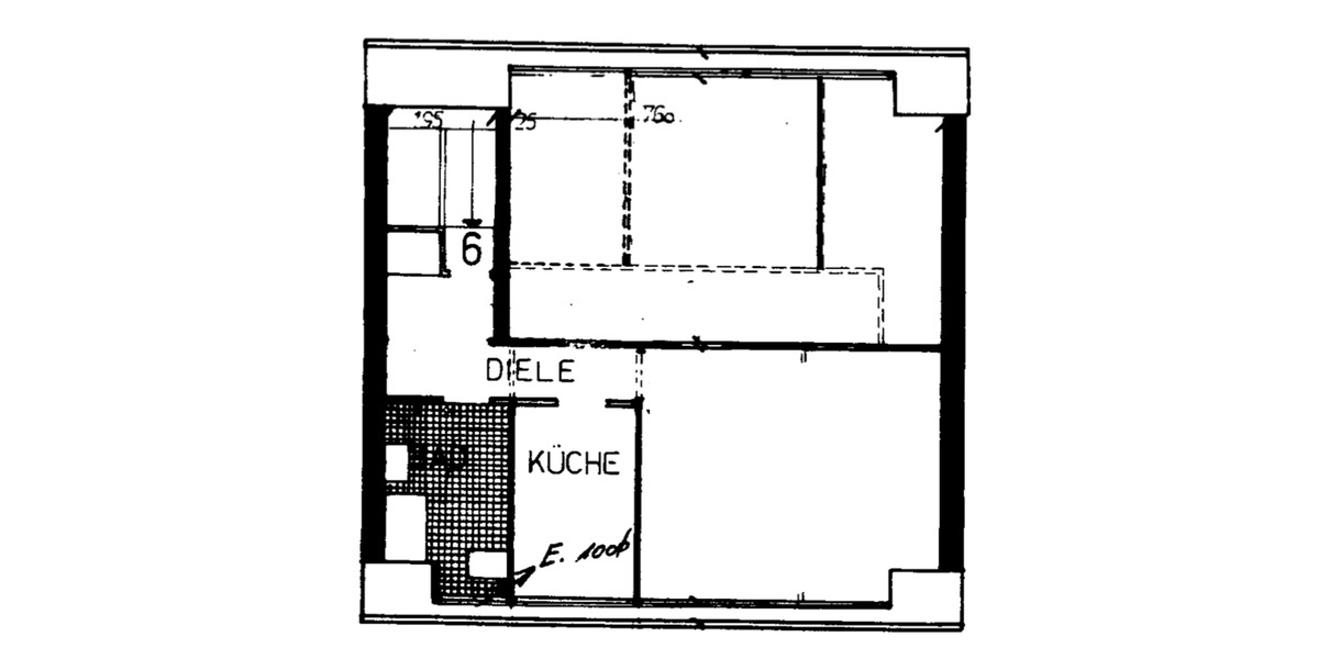 Dachgeschoßwohnung Krefeld Benrad - 3 Zimmer, 77 m&sup2;, 810&euro; | Angebot:24751085