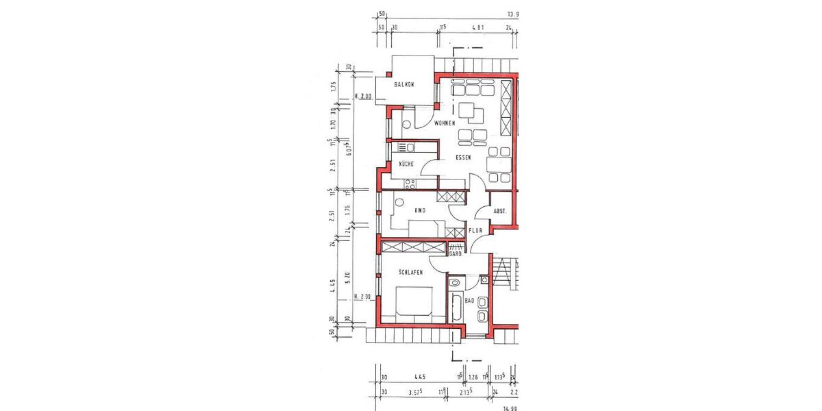 ## Über den Dächern von Gochsheim ## - Etagenwohnung Kraichtal Gochsheim | Angebot:26749041