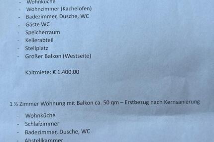 Wohnung zu vermieten Rottach-Egern Weissach 2 zimmer