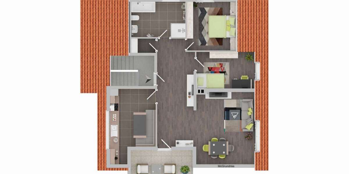 Etagenwohnung Hochheim - 3 Zimmer, 94 m&sup2;, 1.350&euro; | Angebot:25931933