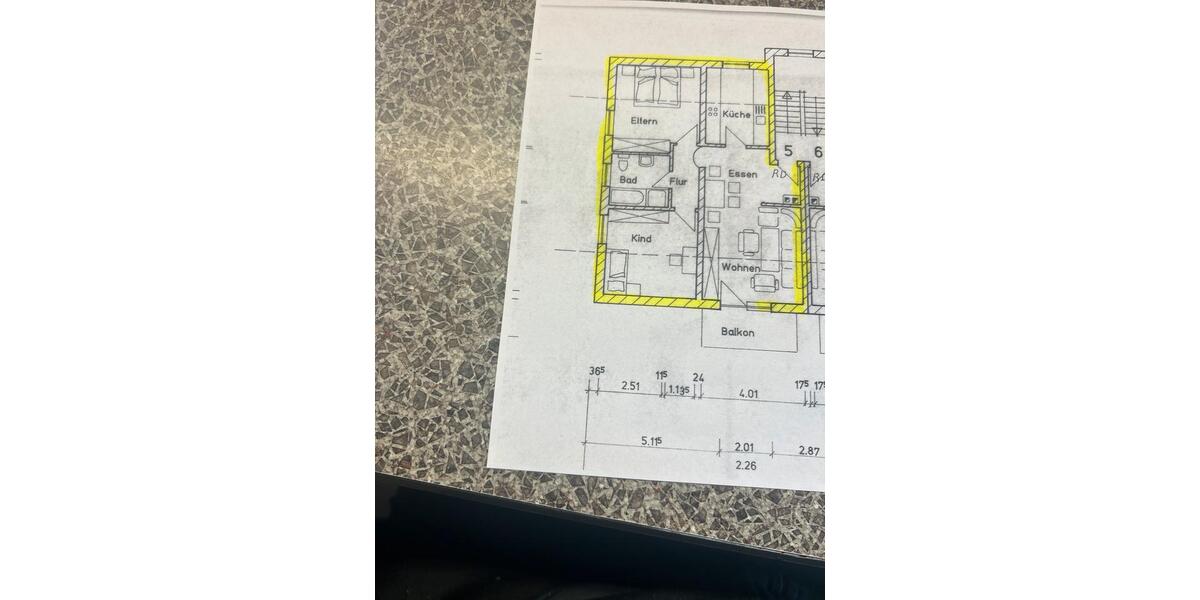 Dachgeschoßwohnung Cham - 3 Zimmer, 67 m&sup2;, 500&euro; | Angebot:25402311