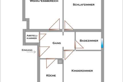 Wohnung Weilheim in Oberbayern - 3 Zimmer, 72 m&sup2;, 1.000&euro; | Angebot:26149565