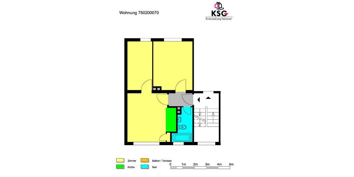 Etagenwohnung Bad Münder am Deister - 2 Zimmer, 42 m&sup2;, 295&euro; | Angebot:26618579