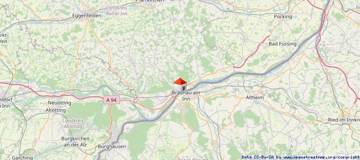 Etagenwohnung Simbach am Inn - 2 Zimmer, 78 m&sup2;, 630&euro; | Angebot:24673955