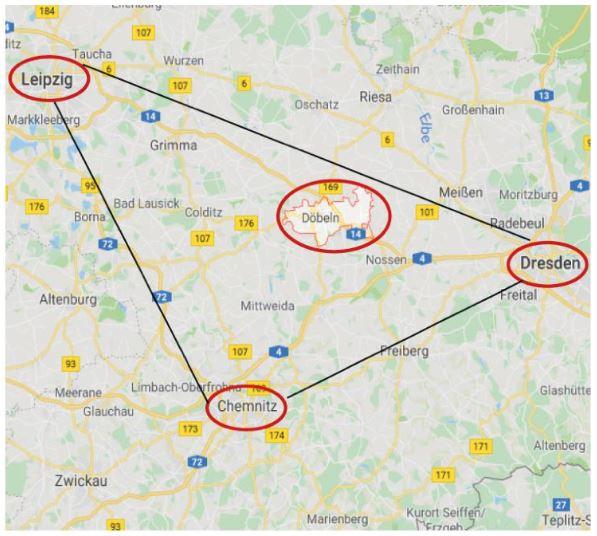 Hochparterre Döbeln - 1 Zimmer, 43 m&sup2;, 280&euro; | Angebot:25988079
