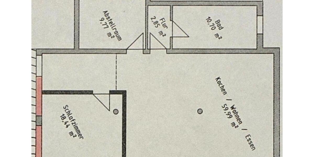 Moderne Mietwohnung 3 zimmer