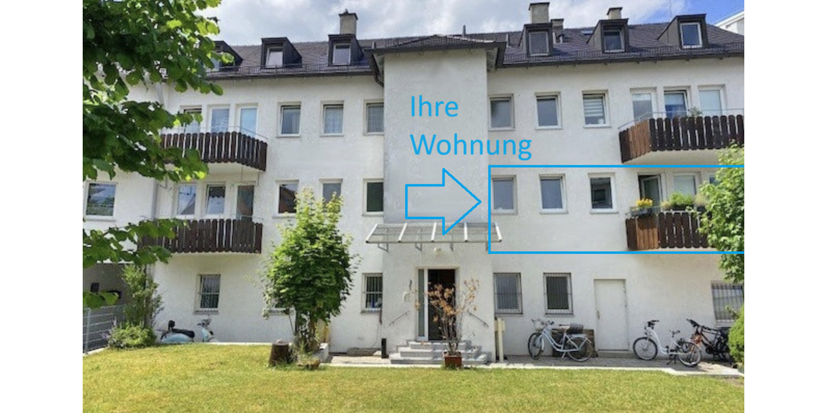 Etagenwohnung München Pasing-Obermenzing - 4 Zimmer, 97 m&sup2;, 1.930&euro; | Angebot:25232306