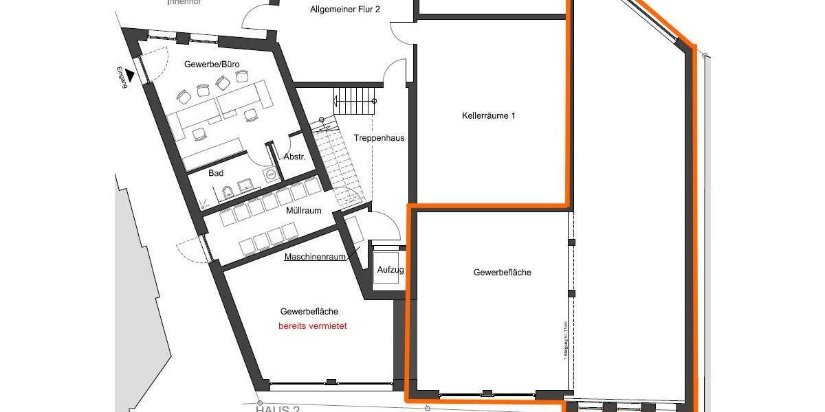 Gewerbeobjekt Rheine - 1.645&euro; | Angebot:21809095
