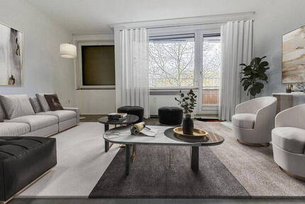Frisch renovierte 3-Zi.-Whg., EBK, Balkon, Loggia, DG-Raum in zentraler Lage Bremen-Walle
