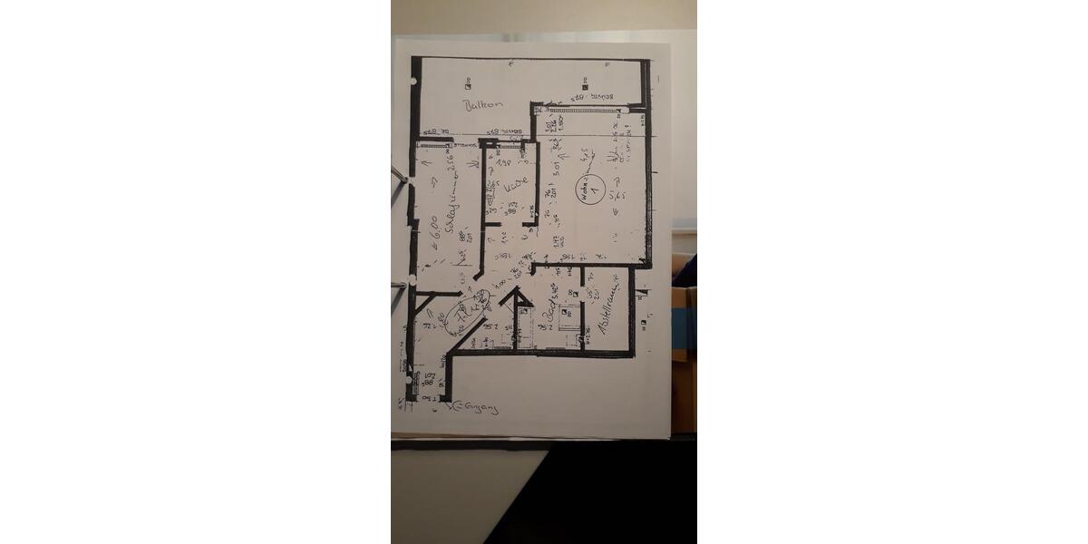 Etagenwohnung Nordhorn Bookholt - 2 Zimmer, 77 m&sup2;, 580&euro; | Angebot:26705885