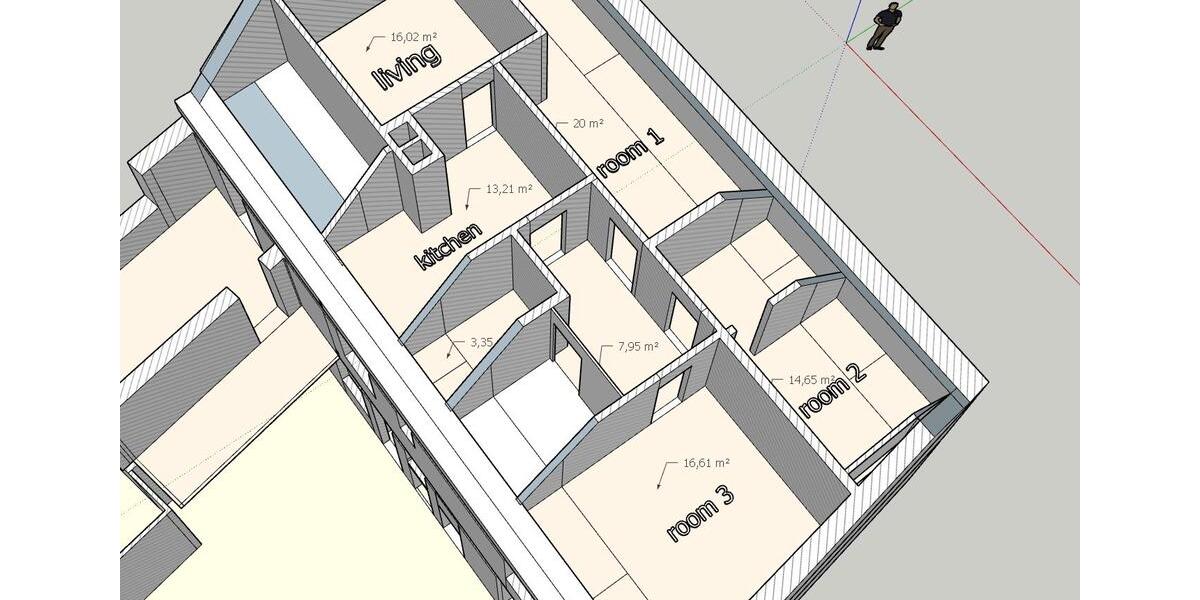 Dachgeschoßwohnung Bexbach - 4 Zimmer, 90 m&sup2;, 650&euro; | Angebot:26025748