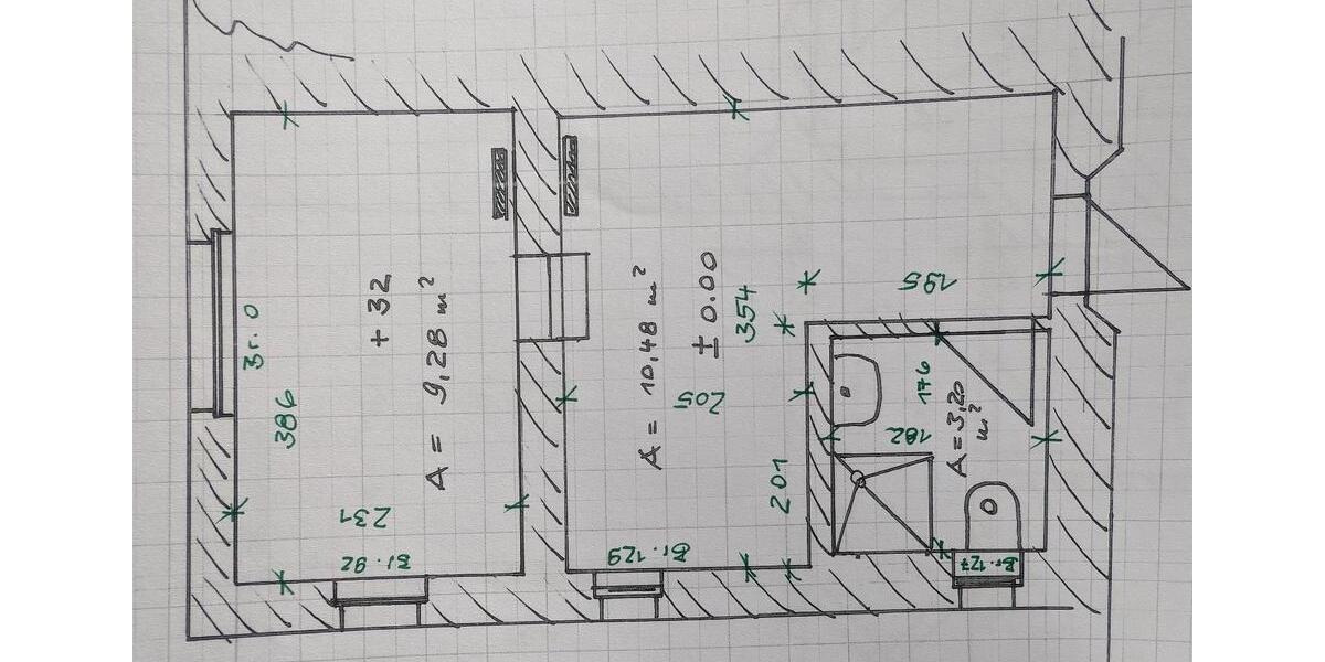 Etagenwohnung Mulda/Sa. Sa. - 1 Zimmer, 23 m&sup2;, 200&euro; | Angebot:24616586