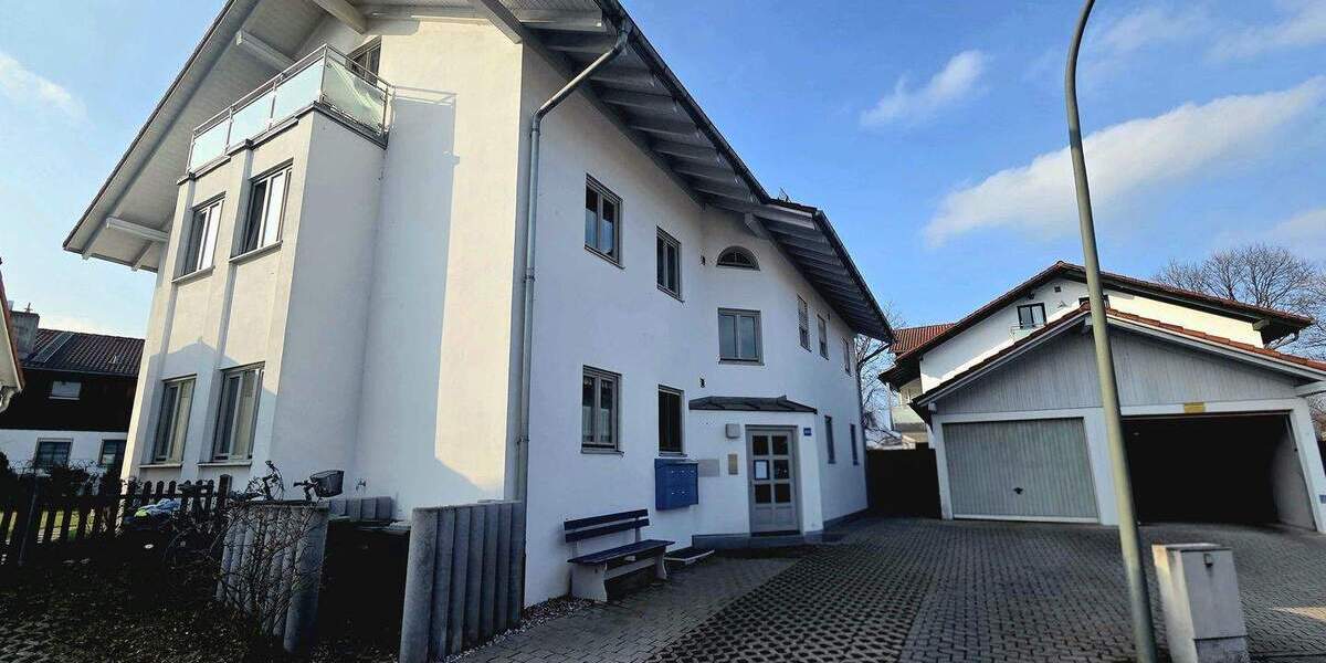 Etagenwohnung Bad Aibling - 3 Zimmer, 83 m&sup2;, 1.320&euro; | Angebot:25770370