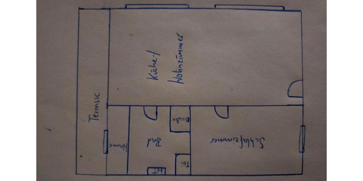 Terrassenwohnung Coswig - 2 Zimmer, 50 m&sup2;, 650&euro; | Angebot:25125738