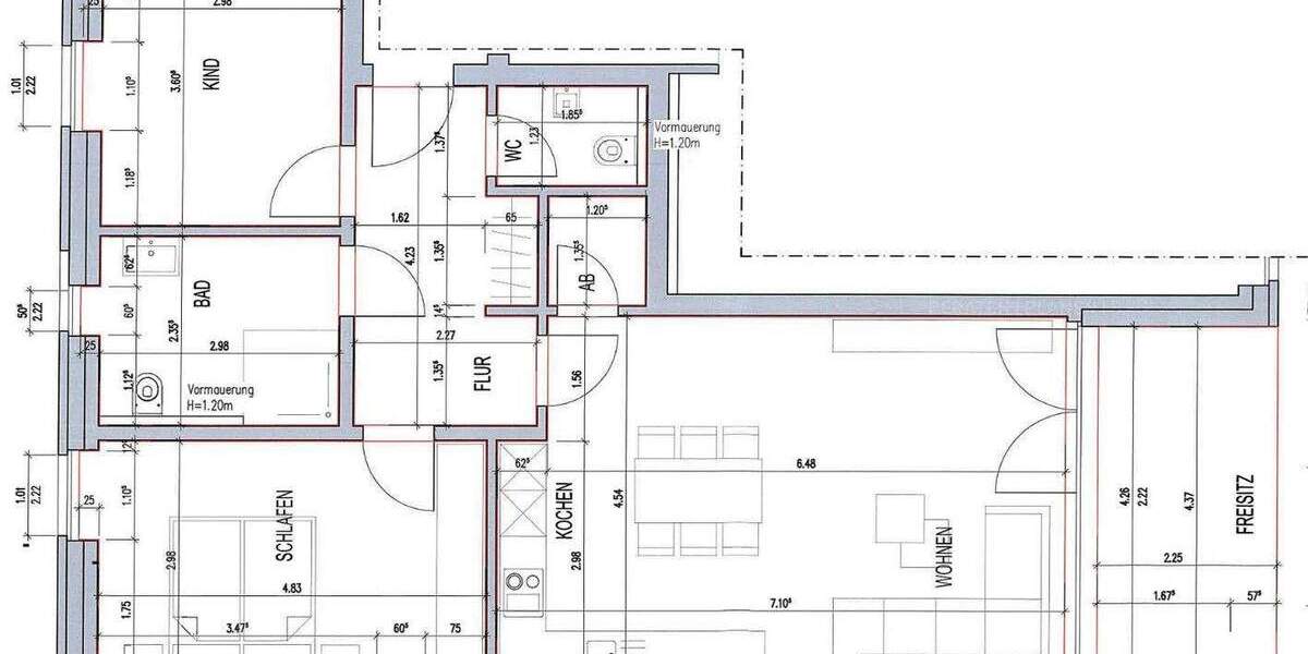 Etagenwohnung Rheda-Wiedenbrück Wiedenbrück - 3 Zimmer, 82 m&sup2;, 1.095&euro; | Angebot:25798464