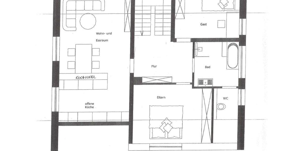Wohnung 72 qm Rietberg OT Neuenkirchen 2 zimmer