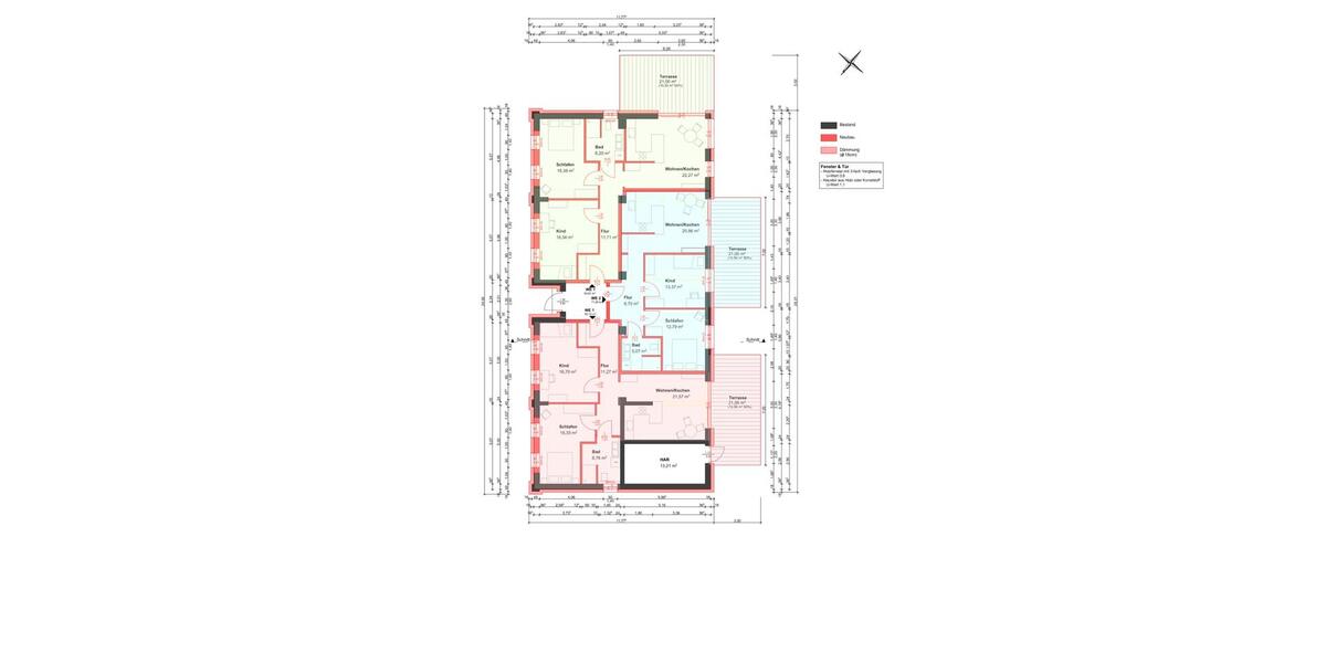 Terrassenwohnung Jessen (Elster) - 3 Zimmer, 71 m&sup2;, 730&euro; | Angebot:26633011
