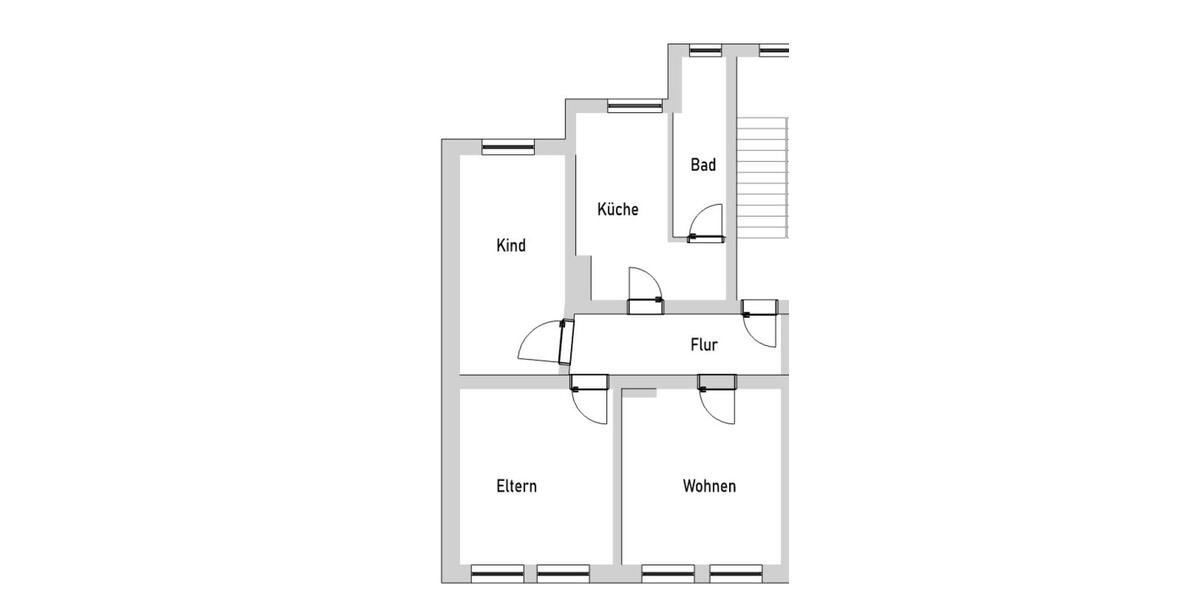 Neu renovierte Wohnung in zentraler Lage in Hannover 3 zimmer