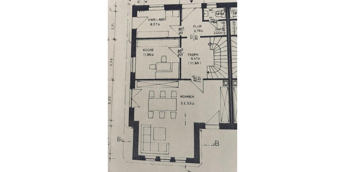 Doppelhaushälfte Zeven - 5 Zimmer, 130 m&sup2;, 1.200&euro; | Angebot:26014403