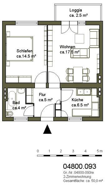 Gemütliche 2-Zimmer-Wonhnung mit Tageslichtbad und Balkon 2 zimmer