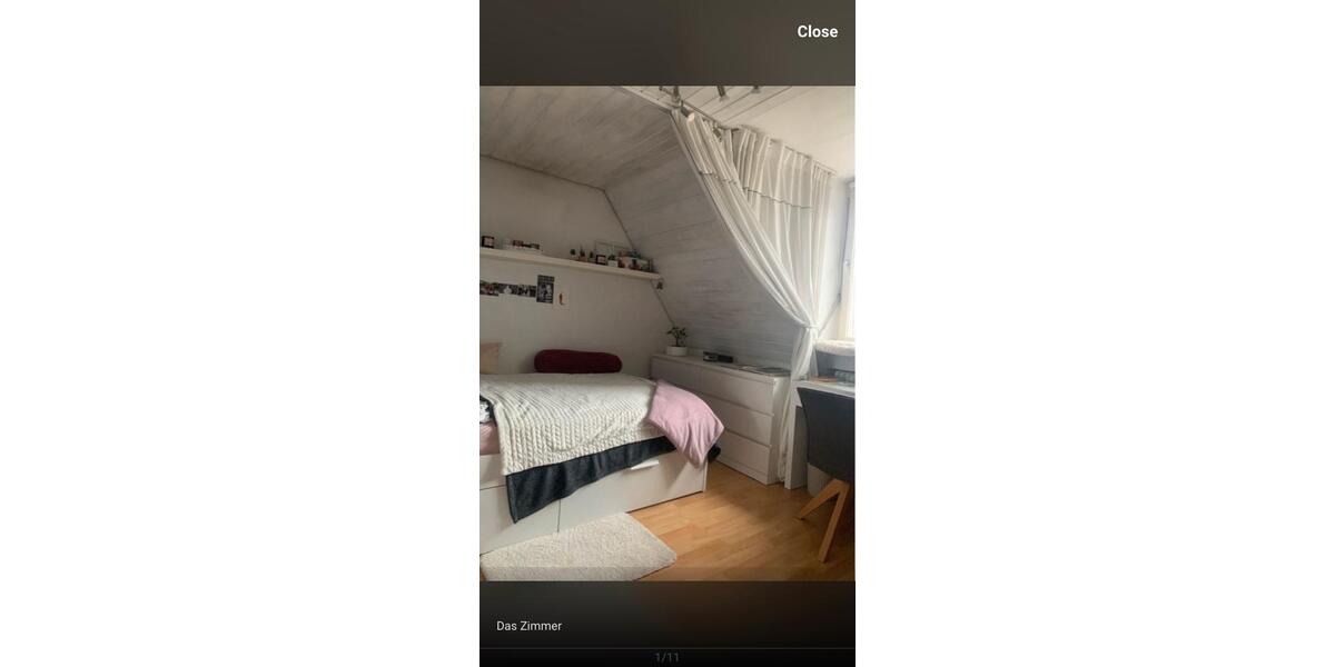 Etagenwohnung Augsburg Innenstadt - 1 Zimmer, 13 m&sup2;, 350&euro; | Angebot:25230823