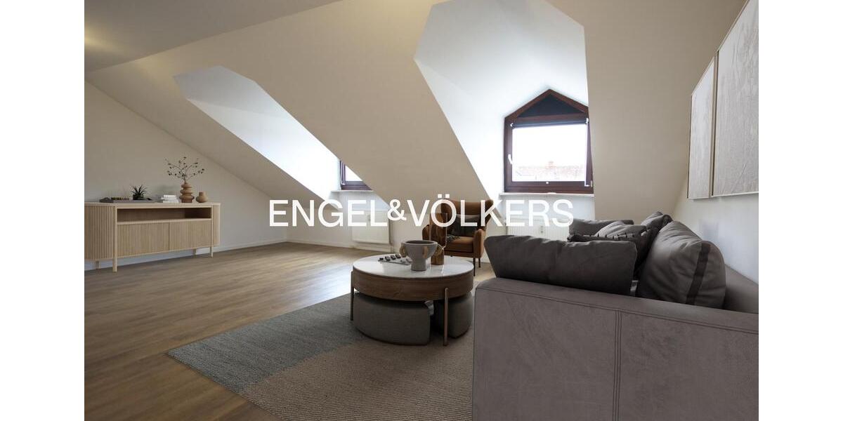 Dachgeschoßwohnung Regensburg Galgenberg - 2 Zimmer, 58 m&sup2;, 900&euro; | Angebot:25235911