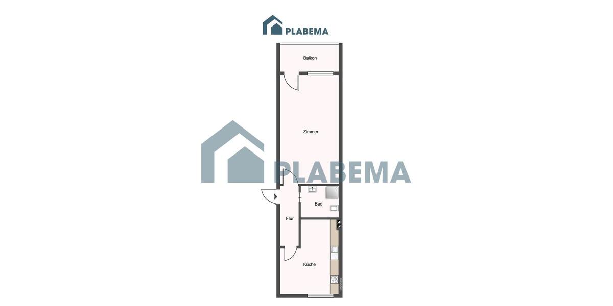 Erdgeschoßwohnung Schwerin Altstadt - 1 Zimmer, 37 m&sup2;, 834&euro; | Angebot:26634567