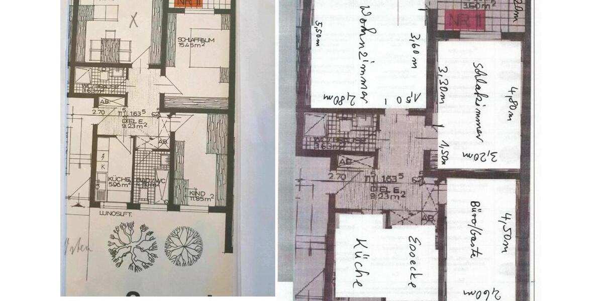 Etagenwohnung Horn-Bad Meinberg Bad Meinberg - 3 Zimmer, 81 m&sup2;, 720&euro; | Angebot:25145509
