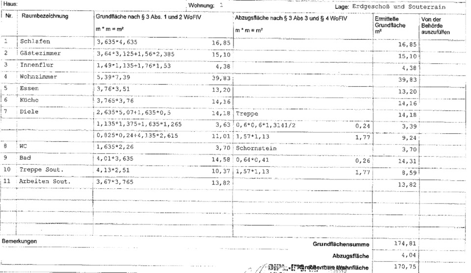 Maisonettenwohnung Bad Salzuflen Ehrsen-Breden - 5 Zimmer, 170 m&sup2;, 1.400&euro; | Angebot:24842496