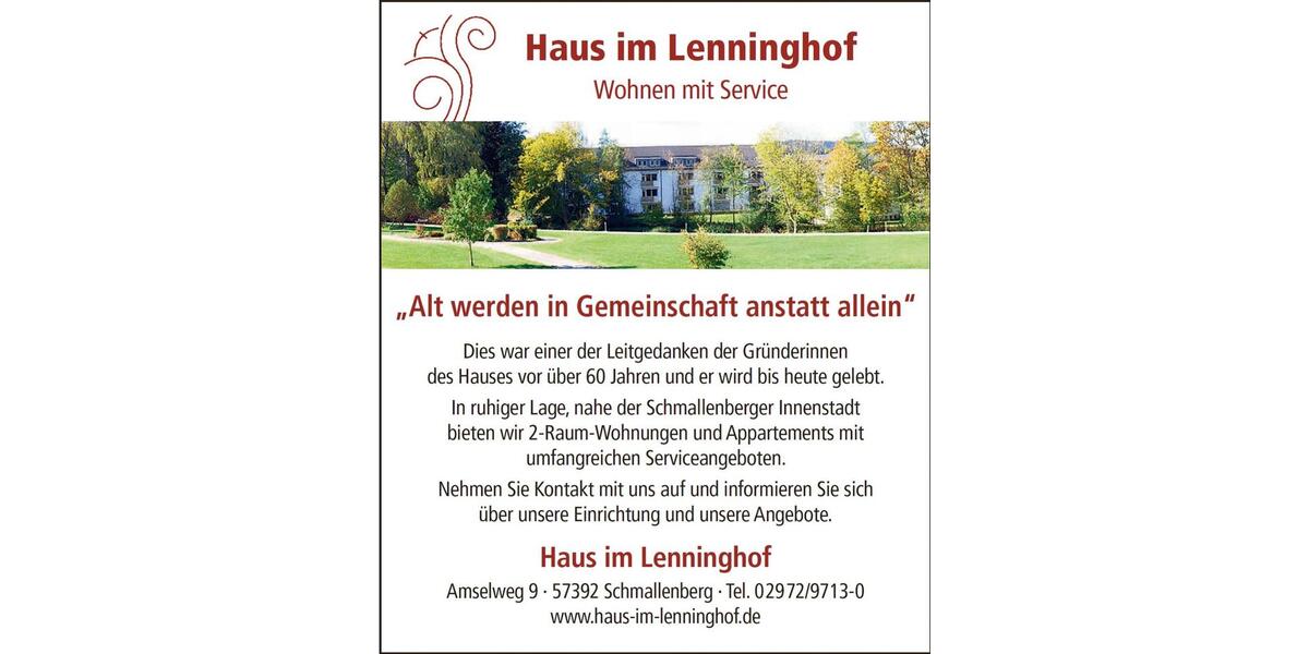 Etagenwohnung Schmallenberg - 1 Zimmer, 38 m&sup2;, 560&euro; | Angebot:22078362