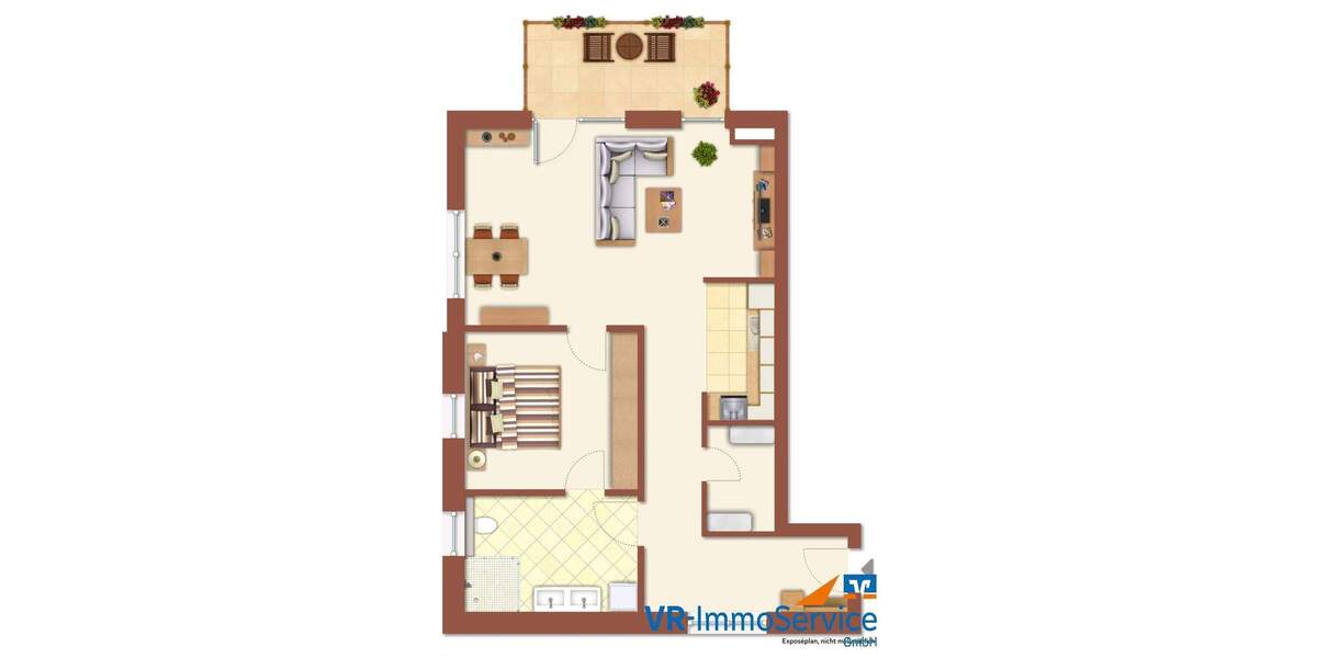 Etagenwohnung Spalt - 2 Zimmer, 75 m&sup2;, 865&euro; | Angebot:24821954