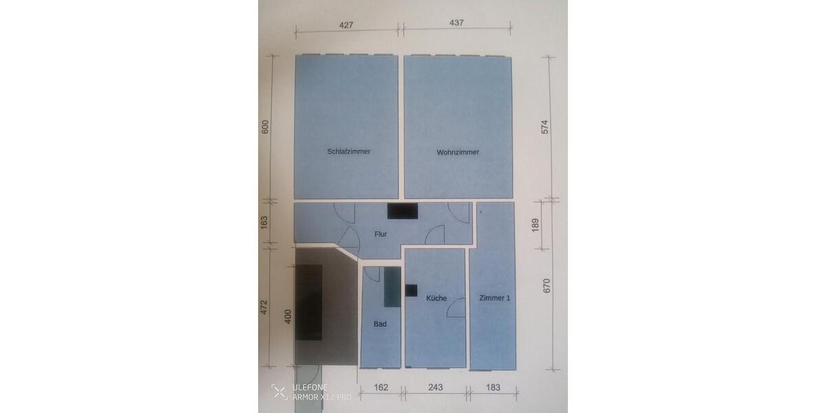Etagenwohnung Bad Langensalza - 2.5 Zimmer, 90 m&sup2;, 580&euro; | Angebot:26575972