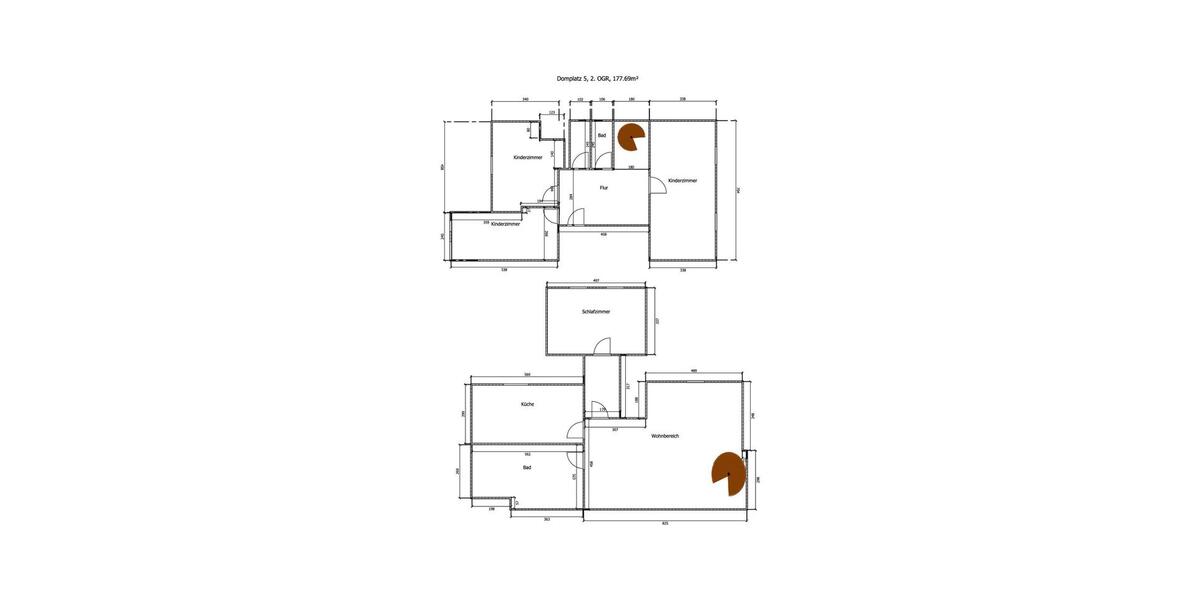 Maisonettenwohnung Halberstadt - 5 Zimmer, 140 m&sup2;, 699&euro; | Angebot:26418807