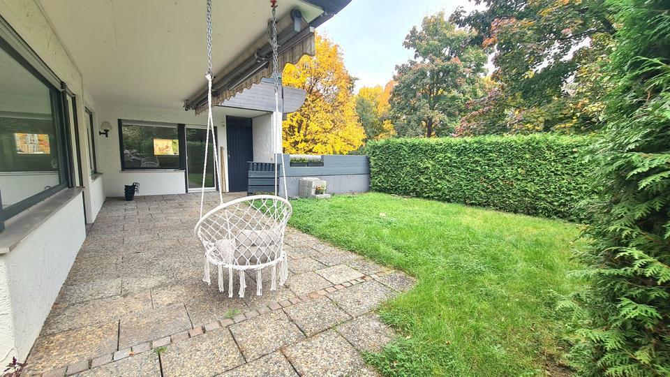 Helle 3,5 Zimmer-Wohnung mit eigenem Garten und Kamin zimmer