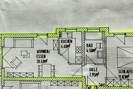 Wohnung Pfaffenhofen an der Ilm - 2 Zimmer, 48 m&sup2;, 600&euro; | Angebot:27594354