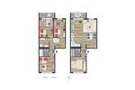Maisonettenwohnung Chemnitz Helbersdorf - 5 Zimmer, 112 m&sup2;, 608&euro; | Angebot:26701333