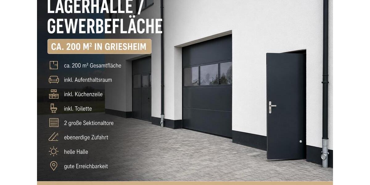 Gewerbeobjekt Griesheim - 11&euro; | Angebot:26647287
