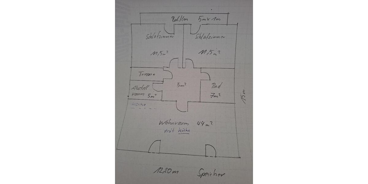 Dachgeschoßwohnung Eresing Sankt Ottilien - 3 Zimmer, 86 m&sup2;, 1.000&euro; | Angebot:26481231