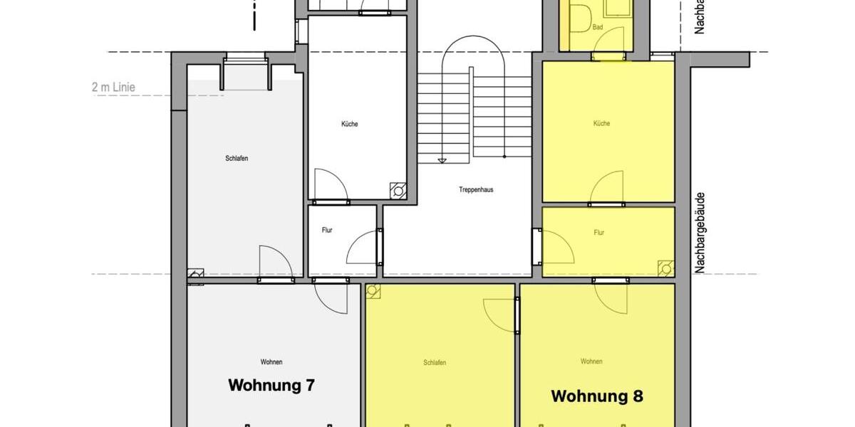 Dachgeschoßwohnung Mittweida - 2 Zimmer, 54 m&sup2;, 425&euro; | Angebot:25921981