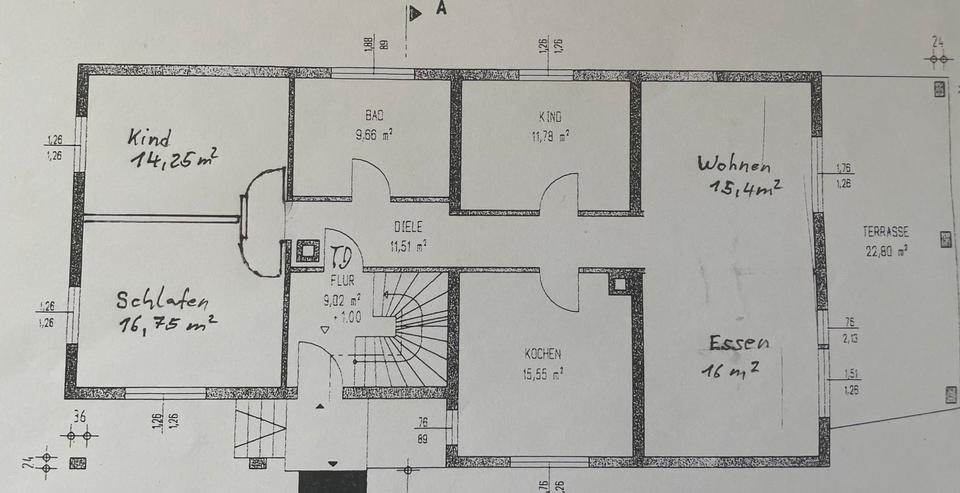 Erdgeschoßwohnung Kehl - 5 Zimmer, 120 m&sup2;, 1.180&euro; | Angebot:26611013