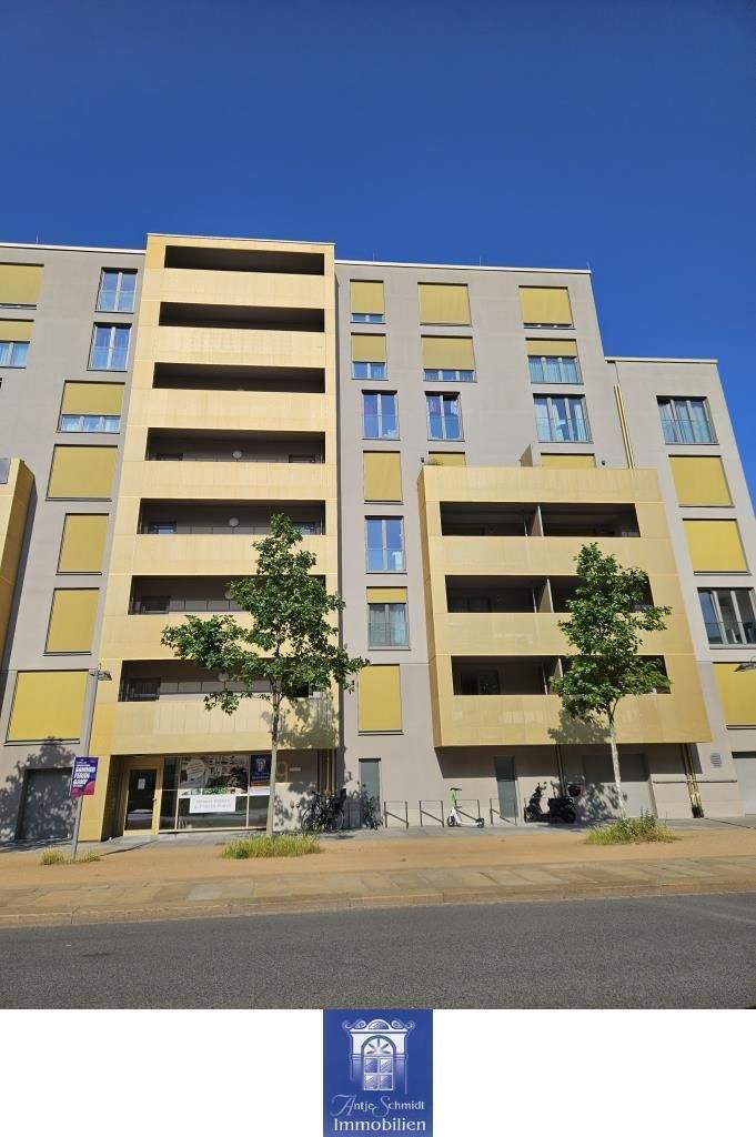 Attraktive Neubauwohnung mit Einbauküche und Loggia in der Dresdner Innenstadt! 2 zimmer